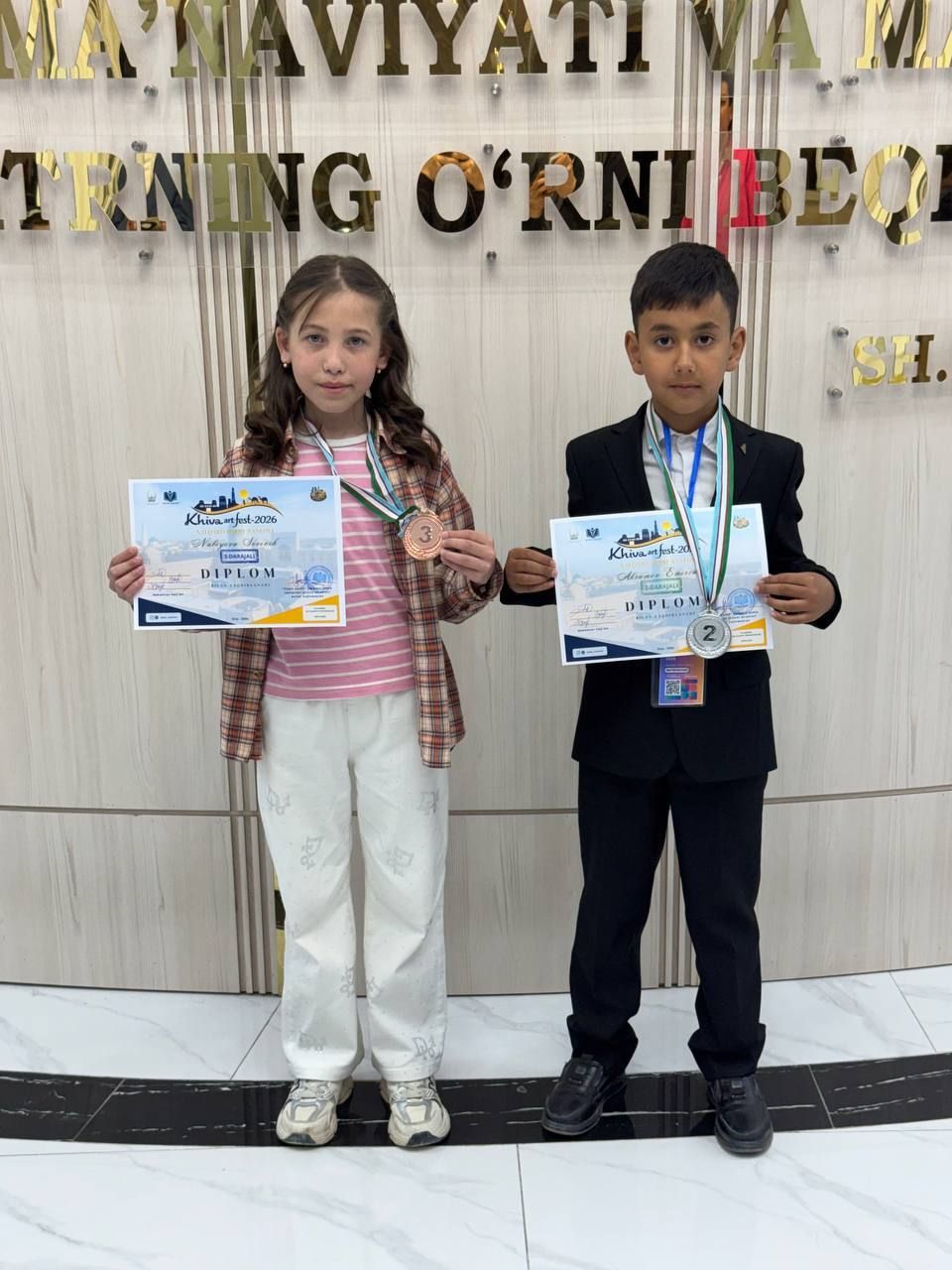 Xorazm viloyati Xiva shahrida "Xiva art fest" xalqaro ko'rik tanlovidan